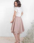 Linen Midi Skirt Birdie. Skirt birdie