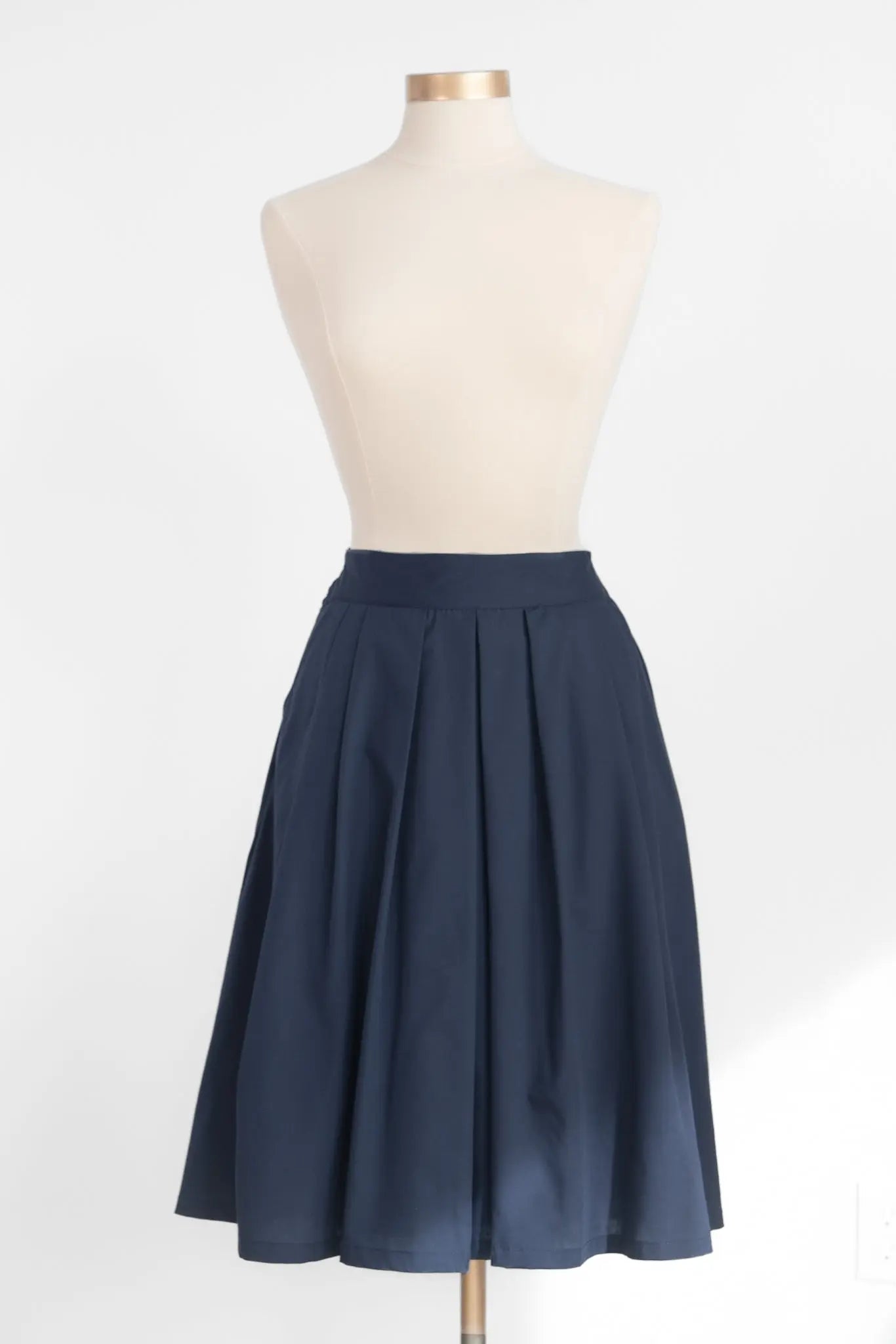 Pleated Midi Skirt - Main Image